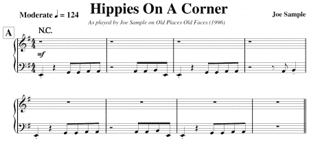 Hippies On A Corner